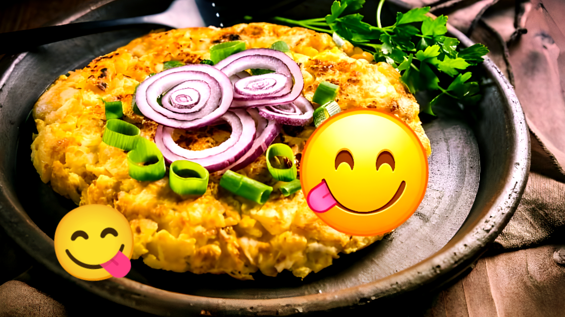 Frittata di patate leggera"