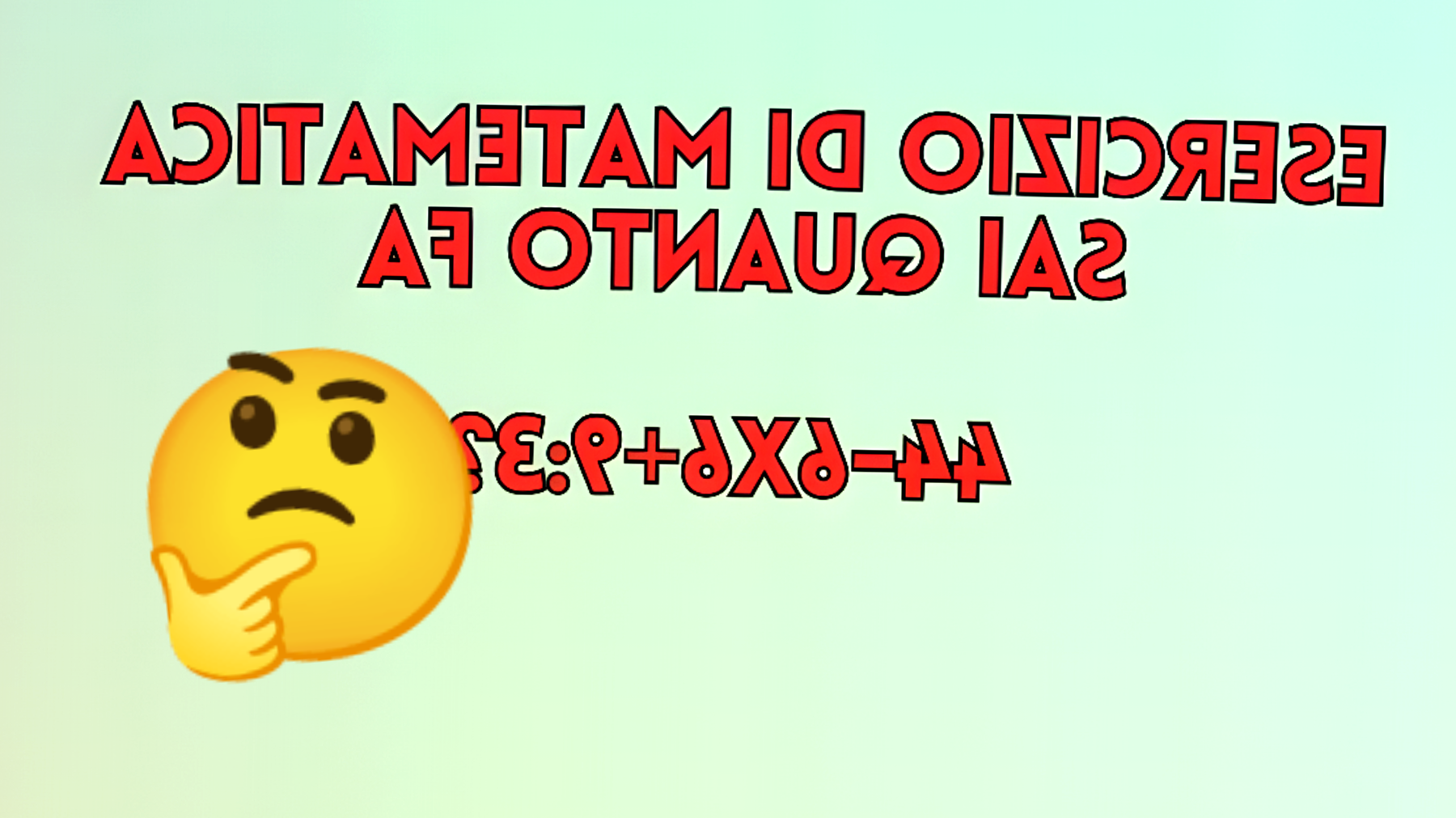 "Pensi di essere un asso della matematica? Prova a risolvere questa sfida!"